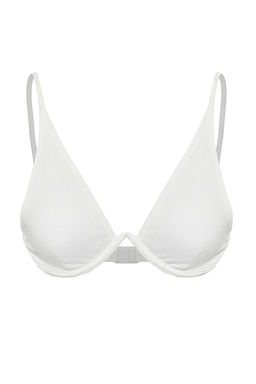 TRENDYOLMILLA Siyah Dokulu Balkonet Bikini Ustu TBESS25BU00067  фото 8