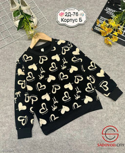 Кофта для девочек с сердечками - Bruno фото 2