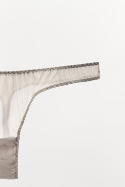 SILK THONG - Zara фото 9