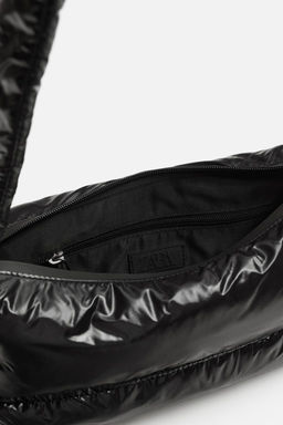 SHINY QUILTED CROSSBODY BAG - Zara фото 8