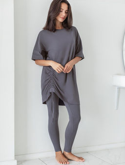 VILATTE / Леггинсы из эластичного хлопка  фото 3