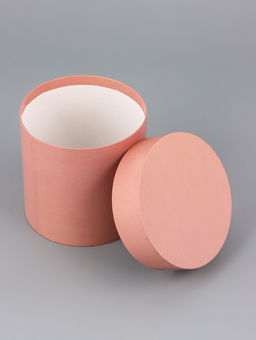 Набор круглых коробок 5 в 1 "Коралл", 13 х 13,5 -19.5 х 23 см