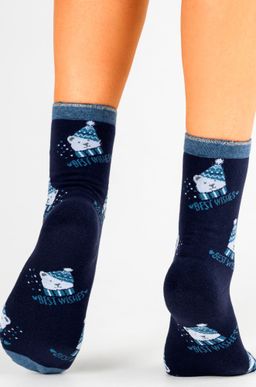 Женские носки с махровой стопой Красная ветка  фото 2