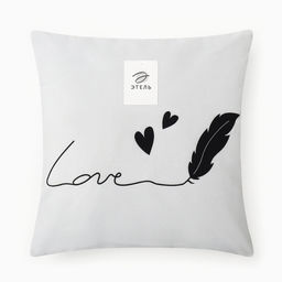 Чехол на подушку Этель Love 45*45 см, 100% полиэстер  фото 5