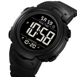 Часы наручные Skmei мужские электронные спортивные 2304black-black