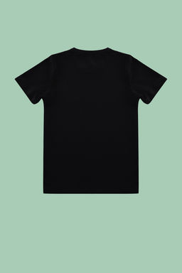 Siyah Unisex Pamuklu Basic Regular/Normal Kal?p Bisiklet Yaka K?sa Kol Orme T-Shirt TKDSS24TS00017 - Trendyolmilla фото 5