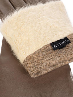 Перчатки женские 100% ш IS352 l.taupe - Eleganzza фото 4