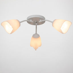 Люстра «Оникс» BayerLux 3×15 Вт E27, белый, 50×50×15 см