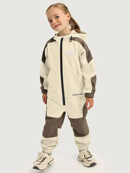 Комбинезон 8л15026 кешью/кофе