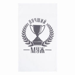 Кухонный набор (2 предмета) Лучший муж, полотенце 35?60 см, прихватка 20?20 см