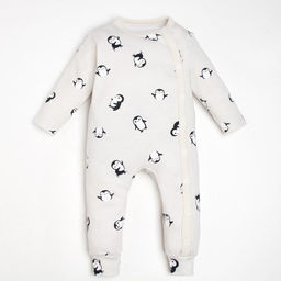 Комбинезон Крошка Я Пингвин, рост 62-68 см, серый