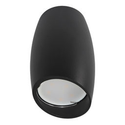 DLC-S603 GU10 BLACK Светильник декоративный накладной, серия Sotto. Без лампы, цоколь GU10. Металл. Черный. TM Fametto