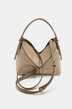 TOPSTITCH MINI TOTE BAG - Zara фото 14
