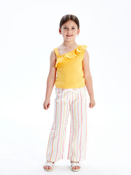 U Yaka Ka?korse F?rf?rl? K?z ?ocuk Ti??rt