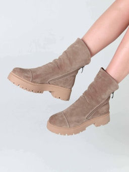 Ботинки 233.2094br. коричневый капучино / Байка