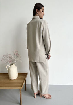 Рубашка AURA 2103-176 серый  фото 2