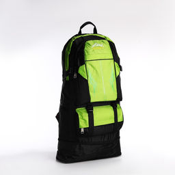 Рюкзак на молнии с увеличением, 65Л, 4 наружных кармана, цвет зелёный - Simaland фото 4