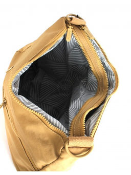 Сумка женская текстиль CF-1203, 2отд, плечевой ремень, бежевый SALE 264877 - Bobo фото 3