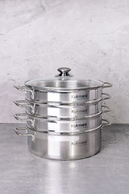 Мантоварка-пароварка Kukmara 5 л диаметр 28 см  фото 2