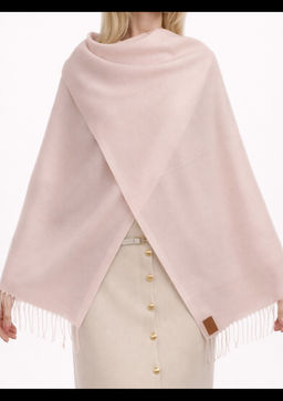 Палантин облегченный Pashmina Lanotti/св.бежевый  фото 10