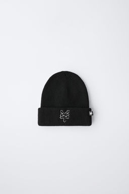 GORRO PUNTO ZOO YORK  X ZARA / Negro