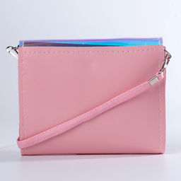 Сумка детская Зайка в юбочке на клапане, цвет сиреневый - NAZAMOK KIDS фото 3