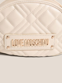 Женская сумка на плечо LOVE MOSCHINO QUILTED BAG Артикул 4561358, молочно-белый  фото 2