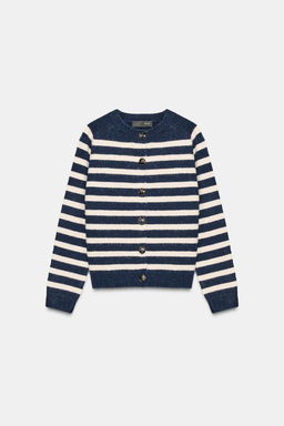 STRIPED CARDIGAN