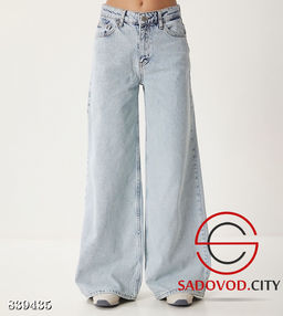 Джинсы с высокой посадкой