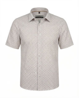 Сорочка мужская короткий рукав GREG 153/201/5207/Z/1p  фото 2