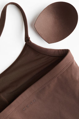 Top halter de deporte con SoftMove - H&m фото 10