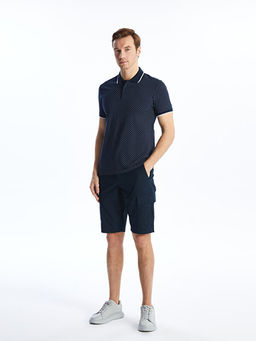 Rahat Kal?p Gabardin Erkek Bermuda ?ort
