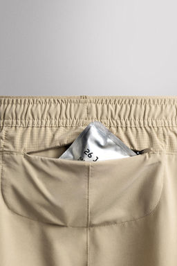 PANTALONES CORTOS B?SICOS ENTRENAMIENTO 7 / Arena - Zara фото 10