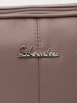 Темно-бежевый саквояж S.Lavia  фото 6