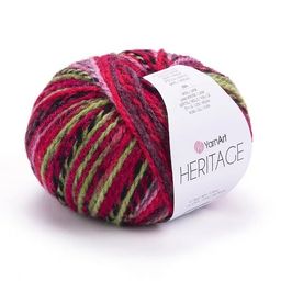 Цена за 10 мотков пряжи HERITAGE