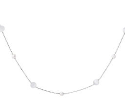 Колье, жемчуг swarovski , кошачий глаз, Z-2421