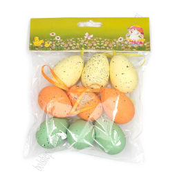 Пасхальный декор Яйца 3,5*5 см (9 шт) SF-7862, №5 - Больше подарков фото 2