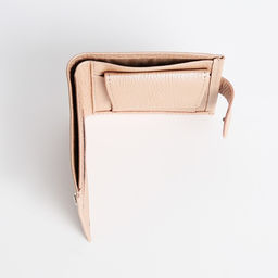 Кошелёк на кнопке, TEXTURA, цвет пудра  фото 5