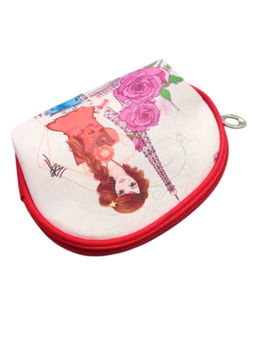 Sunflower Набор косметичек с принтом Париж 1-BW, 3 шт., красный