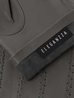 Перчатки женские б/п HP00018 d.grey - Eleganzza фото 3