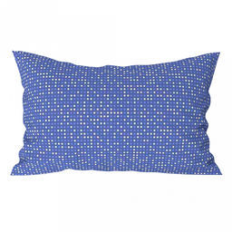 Наволочка 50х35см "Сияние" синий, с клапаном-запахом, поплин 115г/м2, хлопок 100%, упаковка "классическая" пакет ПВД 14,5х23см, еврослот, "Домашняя мода" (Россия)