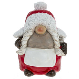 Фигурка декоративная "Гном", L10 W8 H13 см, 2в.