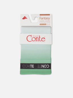 Цена за 2 пары. Носки Классические CONTE FANTASY Плотные носки с рисунком Mint mix - Conte elegant фото 6