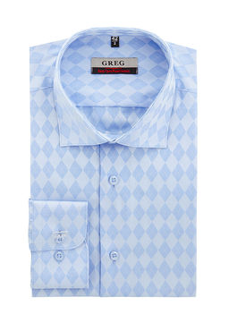Сорочка мужская длинный рукав GREG 223/191/461/Z  фото 7