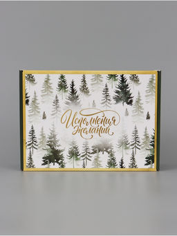 Коробка подарочная, самосборная «Счастья в новом году»,30.7×22×9.5 см