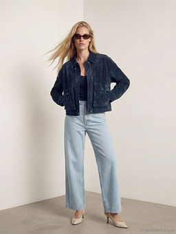 Wideleg Kad?n Jean Pantolon