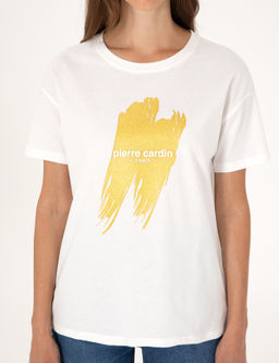 Beyaz Regular Fit Ti__rt