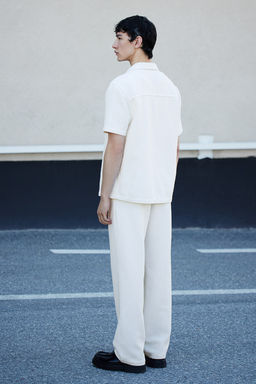 Pantalon texturizado Relaxed Fit - H&m фото 3