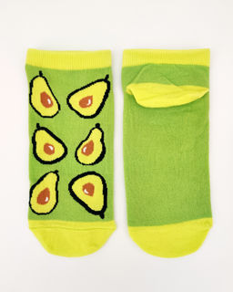Короткие носки р.35-40 fruit avocado - Krumpy фото 2