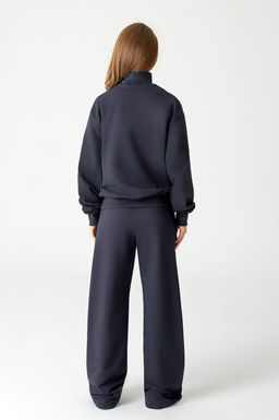 Арт. 2-542/2 Костюм женский с брюками 44-50 (4 шт) Цвет:Антрацит - Калинка фото 3